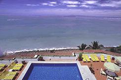 Roof top pool overlooking the Bay